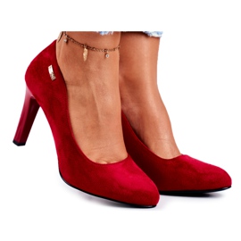 Salón Mujer Suede Red Sergio Leone Campbell rojo