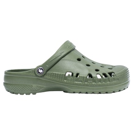 Flameshoes Pantuflas Hombre Para Piscina Kroks Eva Green verde