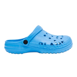 Flameshoes Pantuflas Mujer Azul Light Crocs Eva