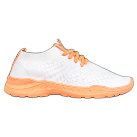 Seastar Zapatos deportivos ligeros blanco naranja