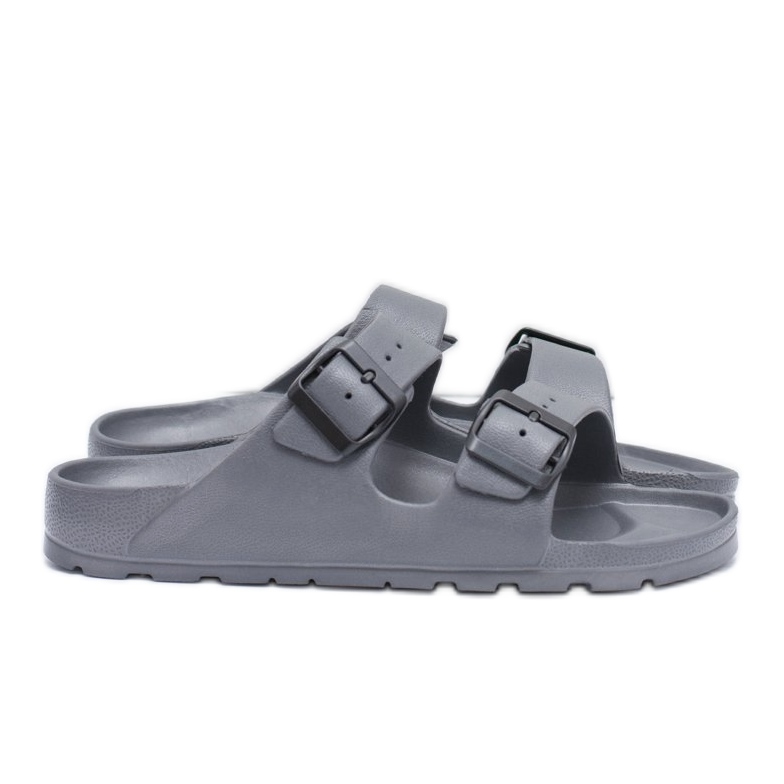 Flameshoes Pantuflas grises Garden Light para hombre