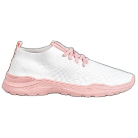 Seastar Zapatos deportivos ligeros blanco rosado