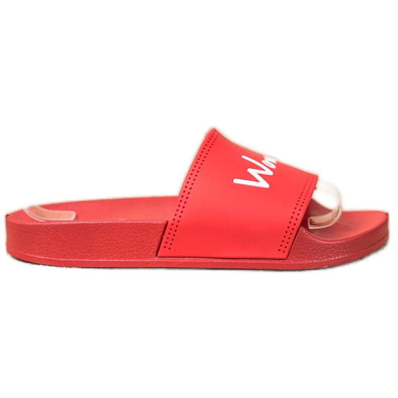 Small Swan Zapatillas de mujer rojas rojo