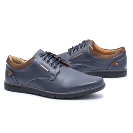 Zapatos Oxford azul marino Efrato para hombre