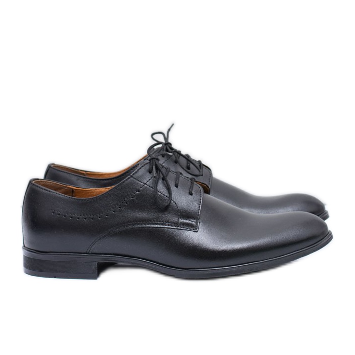 Zapatos formales negros elegantes para hombre Damoste