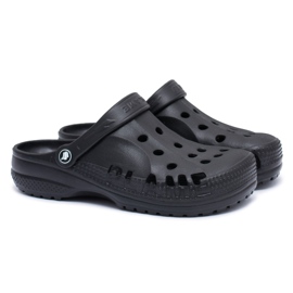 Flameshoes Pantuflas De Hombre Para Piscina Kroksy Eva Negro