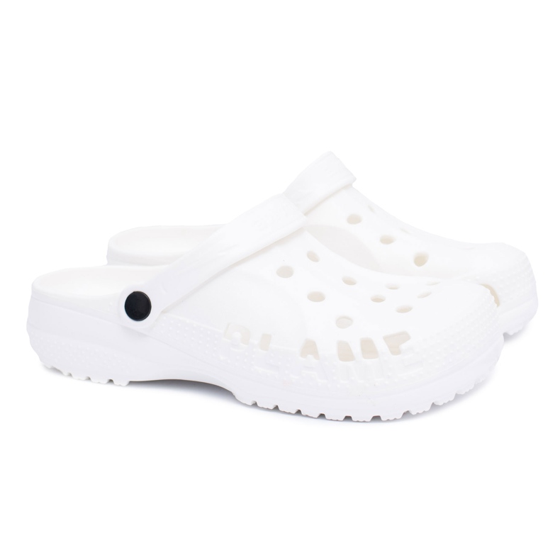 Flameshoes Pantuflas Hombre Para Piscina Kroksy Eva Blanco