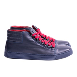 KENT Zapatillas de cuero para hombre Torres marina KENT Zapatillas de cuero para hombre Torres marina