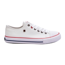 Zapatillas blancas Big Star Low para hombre T174102 blanco