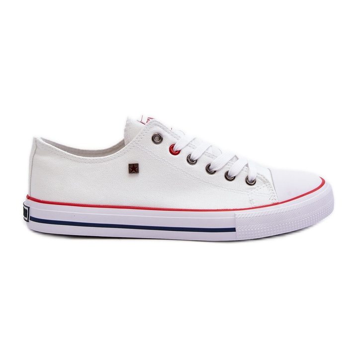 Zapatillas blancas Big Star Low para hombre T174102 blanco