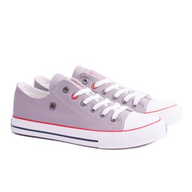 Zapatillas grises Big Star Low para hombre T174109