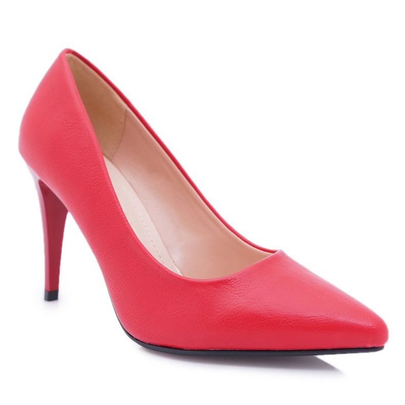 Sergio Leone Matt Pumps Stilettos Rojo Feliciana Sergio Leone Matt Pumps Stilettos Rojo Feliciana