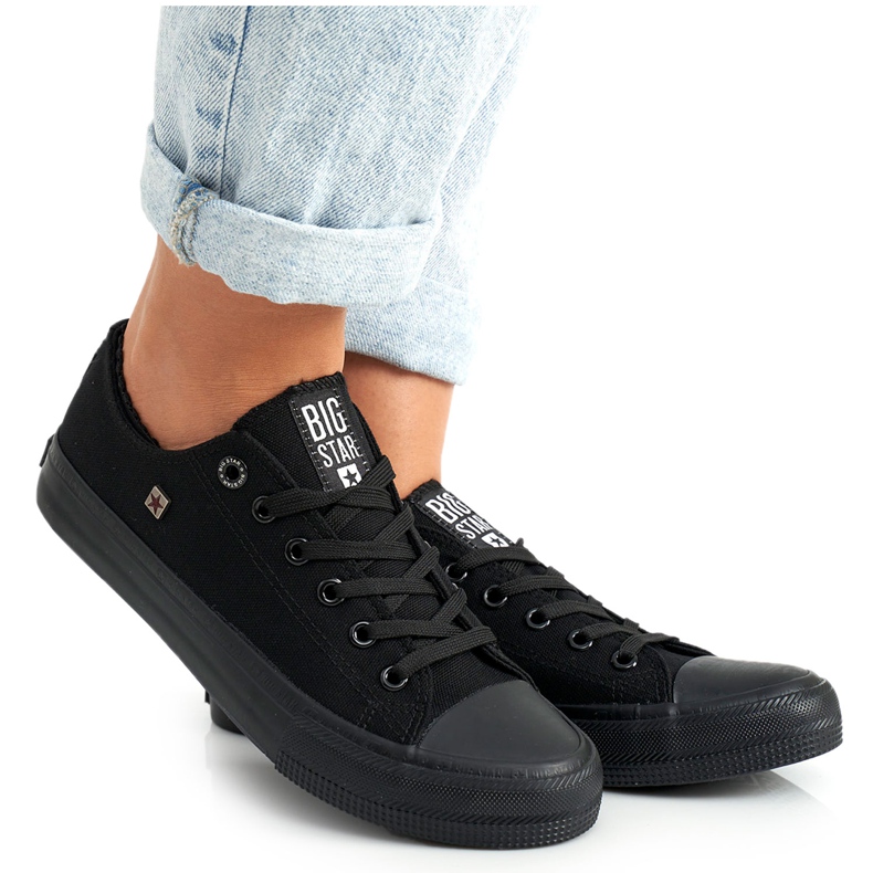 Zapatillas de Mujer Big Star Black AA274009 negro