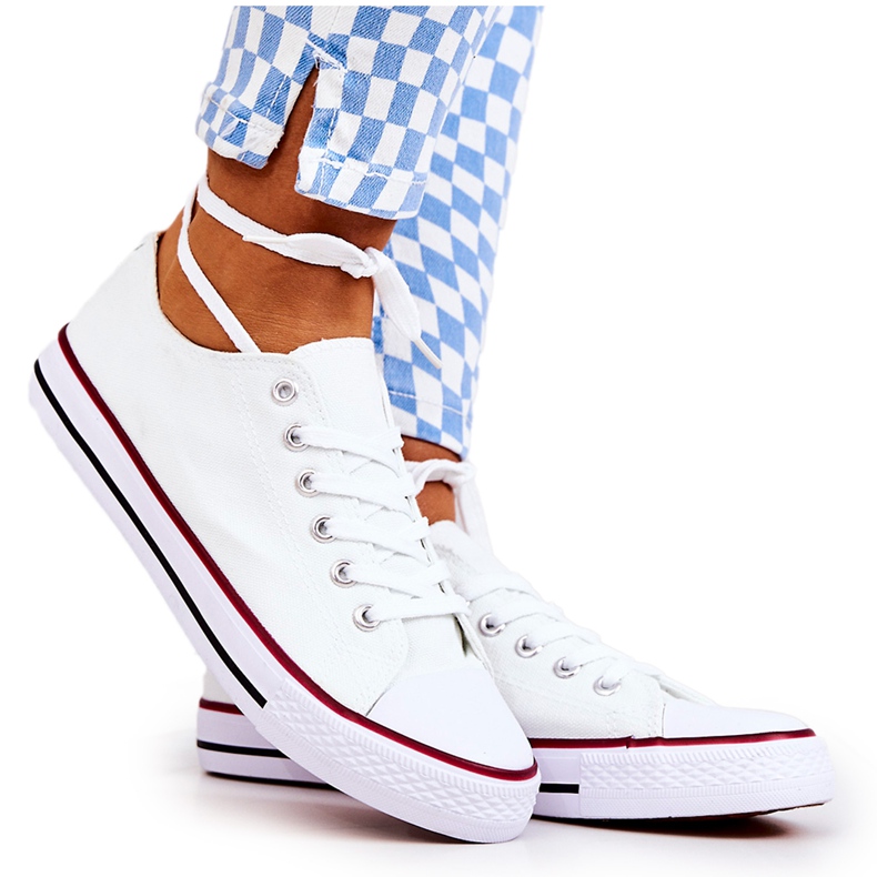 PS1 Zapatillas clásicas de mujer blancas Omerta blanco