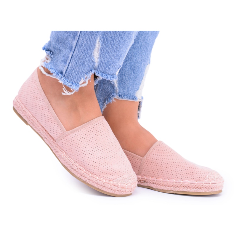 Alpargatas de mujer Estelle Powder Pink rosado