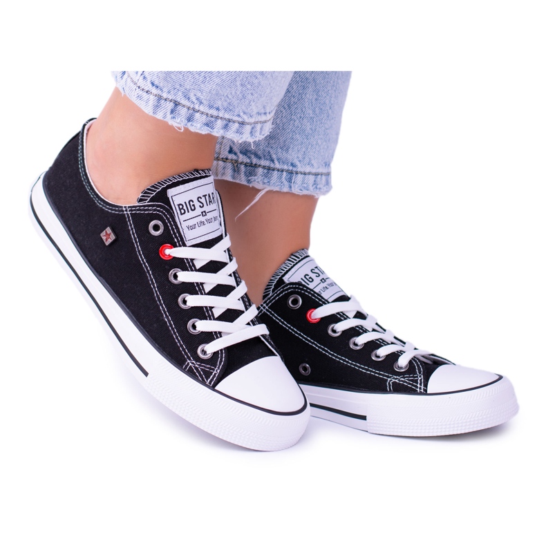 Zapatos deportivos negros Big Star para mujer T274023