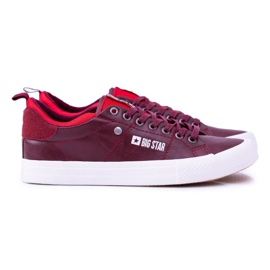Zapatos deportivos Big Star en color burdeos para hombre BB174011 rojo