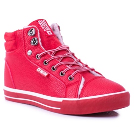 Zapatos deportivos Big Star Insulated Red para mujer BB274003 rojo