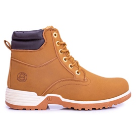 Botas de montaña cálidas para hombre Camel Smith's Endurance marrón