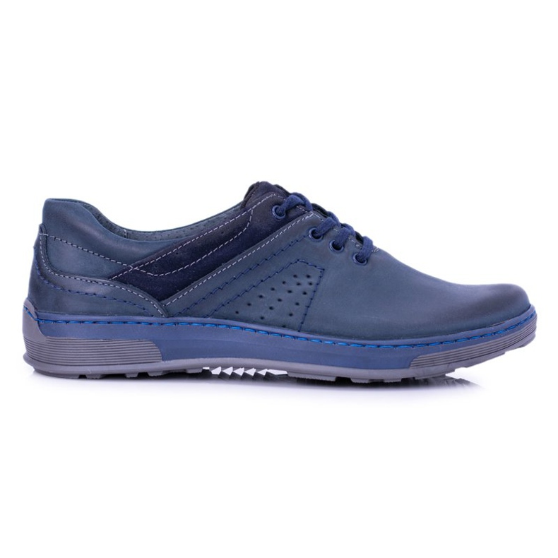 KOMODO Zapatos Ventrillo Casual Hombre Azul Marino