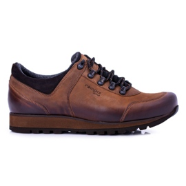 Zapatillas Trekking Hombre Marrones Nikopol 1685 marrón