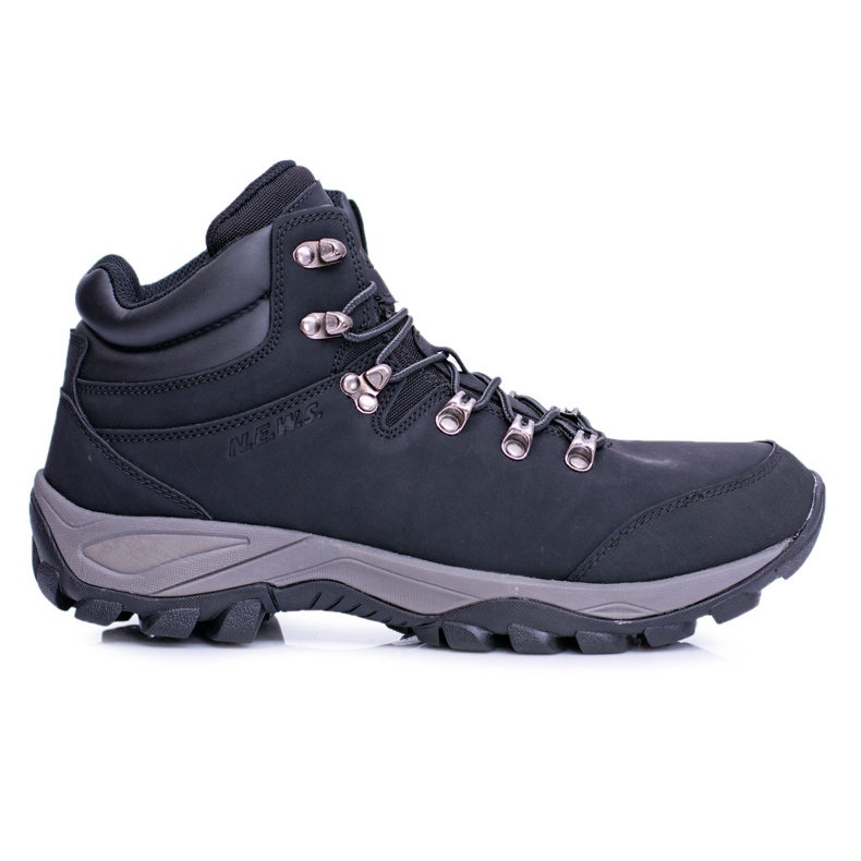 EVE Calzado de trekking para hombre Black Jax negro