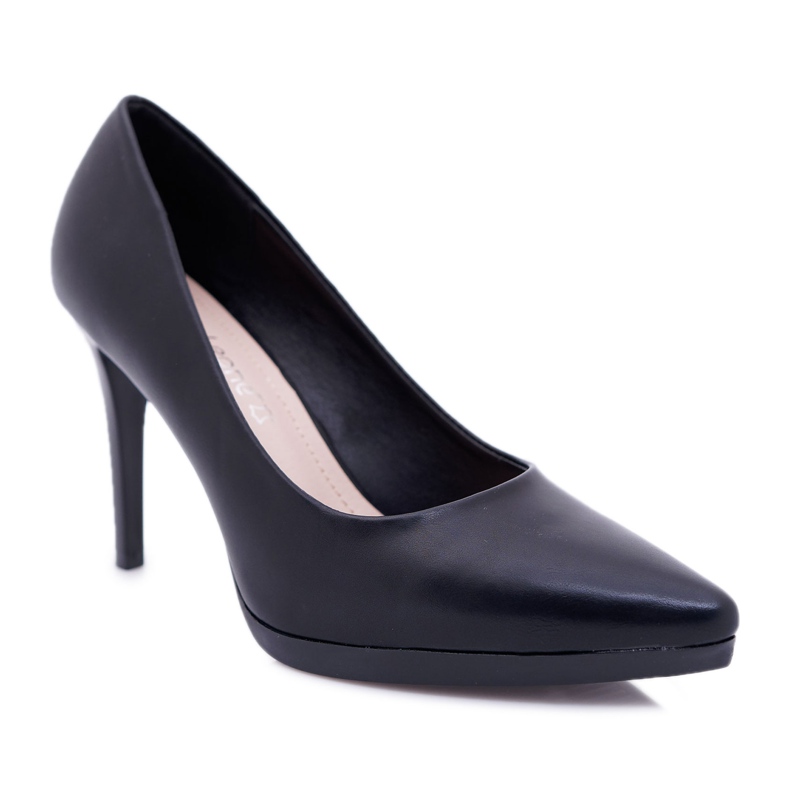 Salón Mujer Stilettos Sergio Leone Matte Black Misawu negro