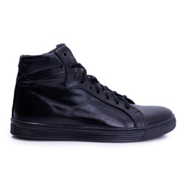 Bednarek Polish Shoes Zapatillas Hombre Piel Bednarek Black Edys negro