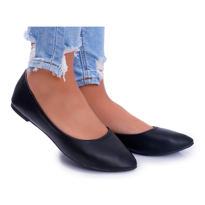 PS1 Bailarinas clásicas para mujer Black Lumen negro