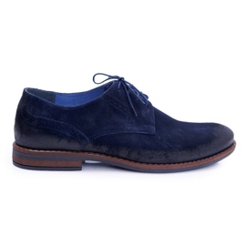 Zapatos Casual De Cuero Para Hombre Nikopol Azul Marino Lajos marina Zapatos Casual De Cuero Para Hombre Nikopol Azul Marino Lajos marina