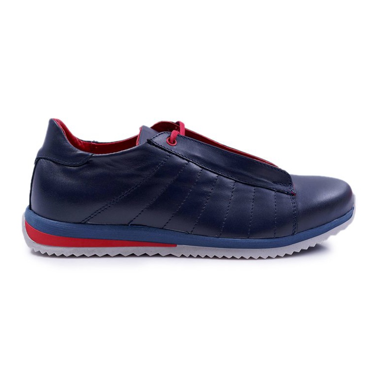 Bednarek Polish Shoes Hombre Zapatos Brogues Bednarek Sport Cuero Azul Marino Geos