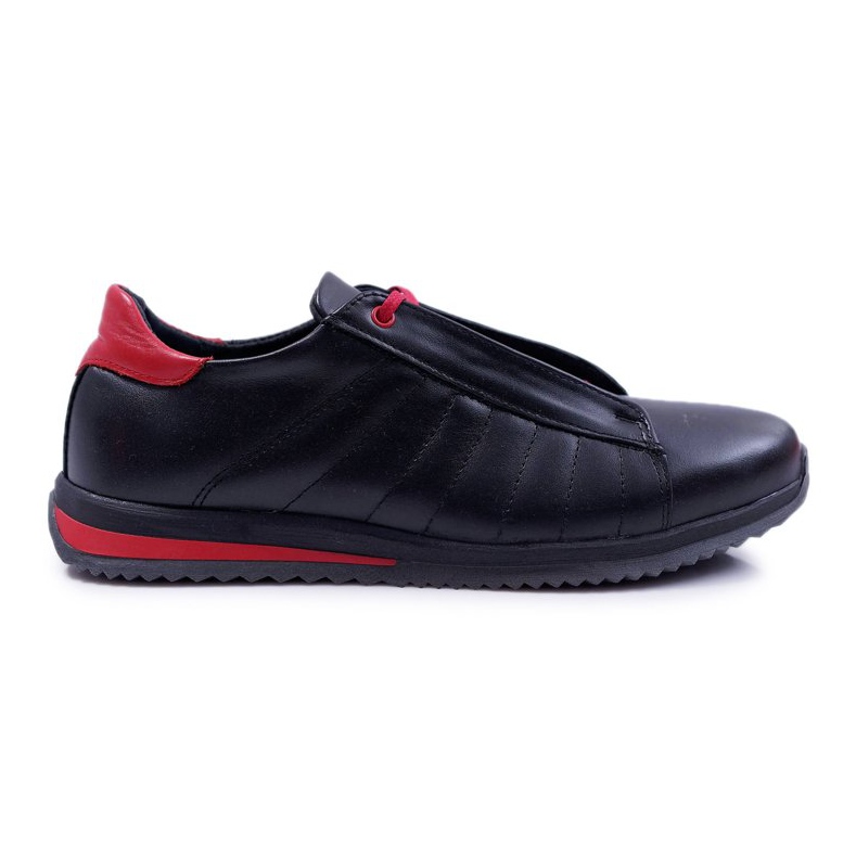Bednarek Polish Shoes Brogues para hombre Bednarek Sport Leather Black Geos negro