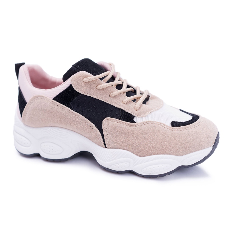 NFR Zapatillas Deportivas Mujer Ante Beige Lollipop