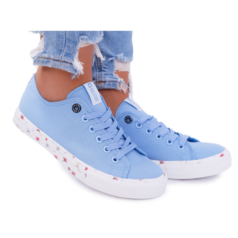 Zapatillas de Mujer Low Big Star Blue DD274710 azul