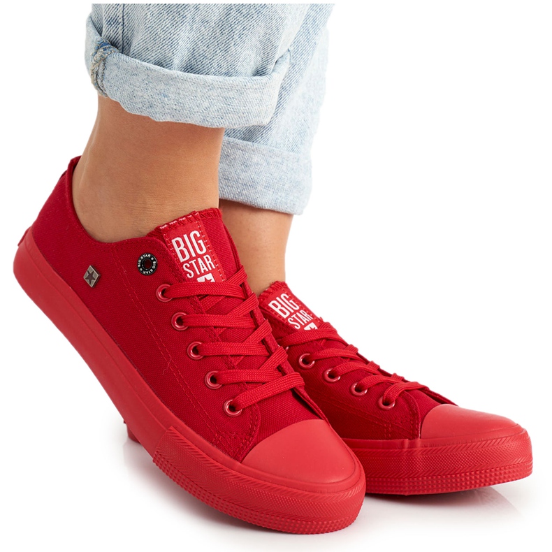 Zapatillas de Mujer Big Star Red AA274007 rojo