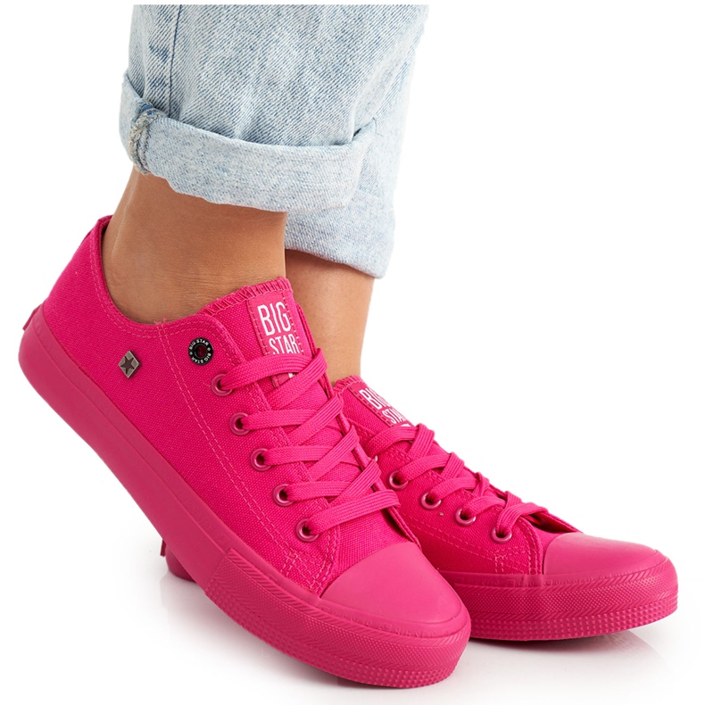 Zapatillas de Mujer Big Star Fuchsia AA274013 rosado