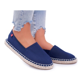 Alpargatas Mujer Suela Trenzada Azul Marino Big Star DD274A151