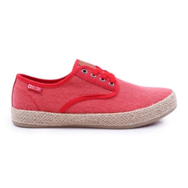 Zapatillas de hombre Alpargatas Big Star Red AA174173 rojo Zapatillas de hombre Alpargatas Big Star Red AA174173 rojo