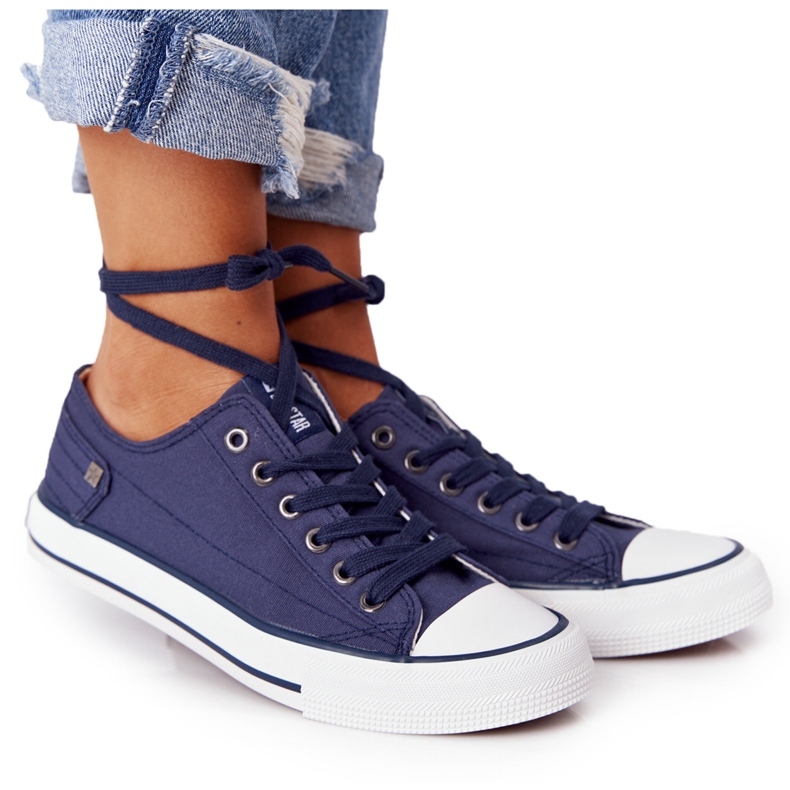 Zapatillas Mujer Big Star Rubber Toe Azul Marino DD274335