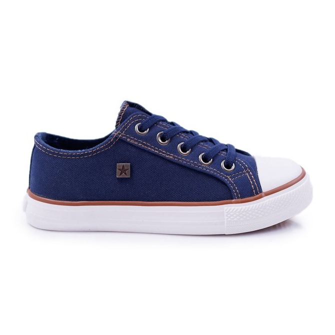 Zapatillas para niños Big Star Navy Blue DD374086 azul marino