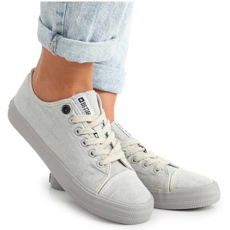 Zapatillas de Mujer Big Star Grey DD274439 gris
