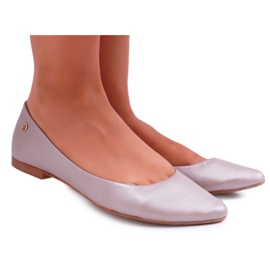 Bailarinas Mujer Maciejka Leather Beige 04100