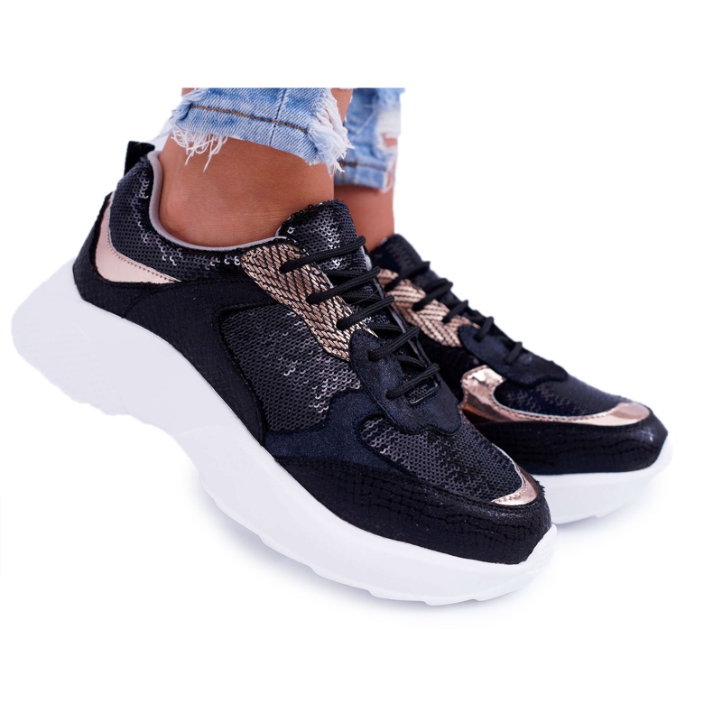 Moow Zapatillas Deportivas Mujer Negras Rendy negro amarillo