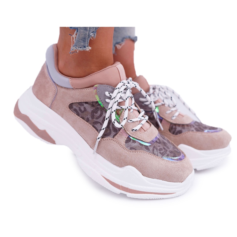 FC1 Zapatillas Deportivas Mujer Suela Alta Pink Cabana rosado