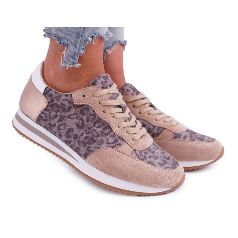 FRANA Zapatillas Deportivas Mujer Beige Gyano