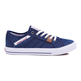 Zapatillas Hombre Cross Jeans Classic Jeans Azul Marino DD1R4027