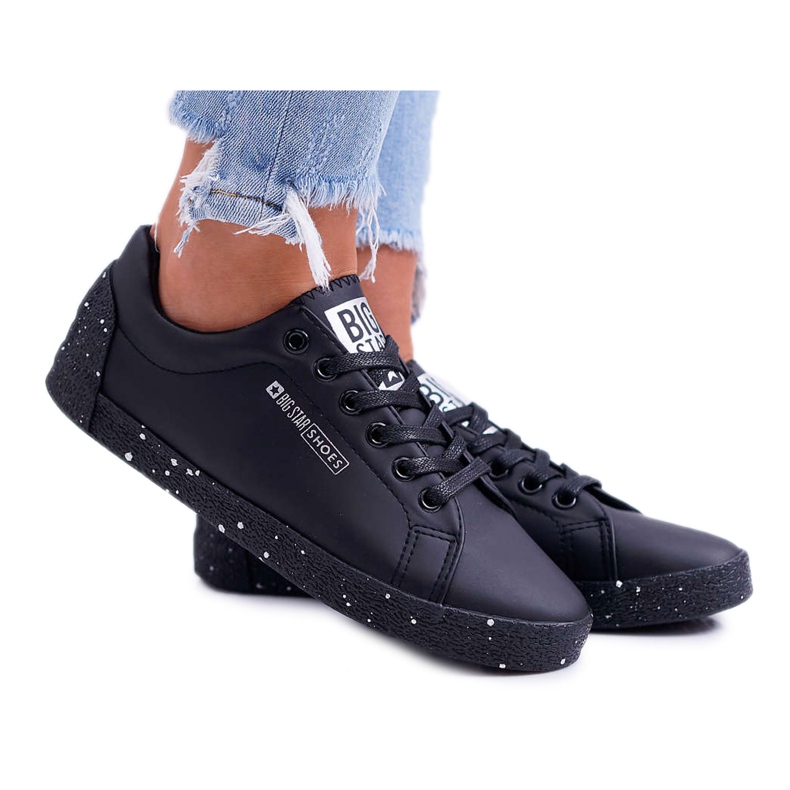 Zapatillas de Mujer Big Star Grey Star Black AA274A008 negro