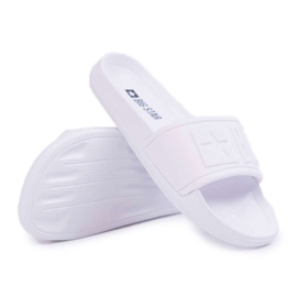 Pantuflas para niños Big Star White DD374154 blanco
