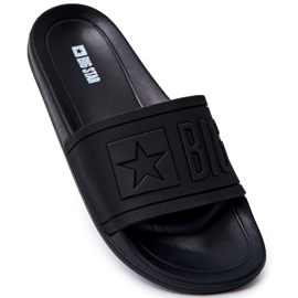Pantuflas de Hombre Big Star Rubber Negras DD174690 negro