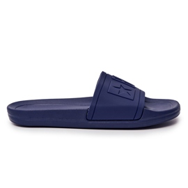 Pantuflas Hombre Big Star Rubber Azul Marino DD174688